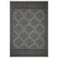 Loloi II Rainier 3"11" x 5"11" Grey and Charcoal Indoor/Outdoor Area Performance Rug, , large