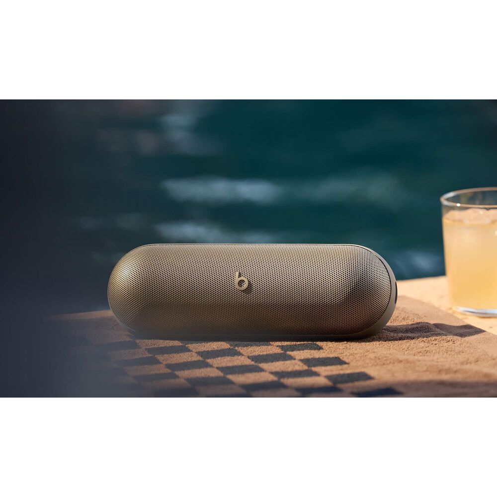 Beats Pill Portable Bluetooth Wireless Water in Champagne Gold, , large