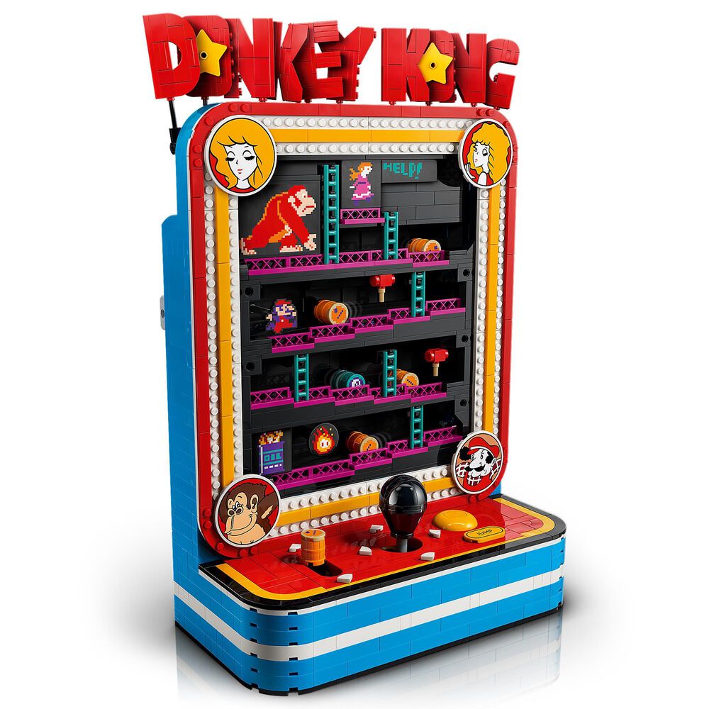 LEGO Super Mario Donkey Kong Arcade Building Set, , large