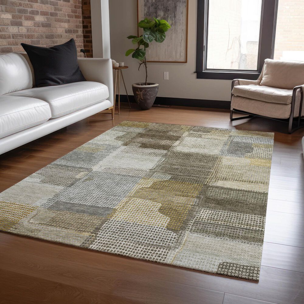 Dalyn Rug Company Ravenna RN10 10&#39; x 14&#39; Taupe Area Rug, , large