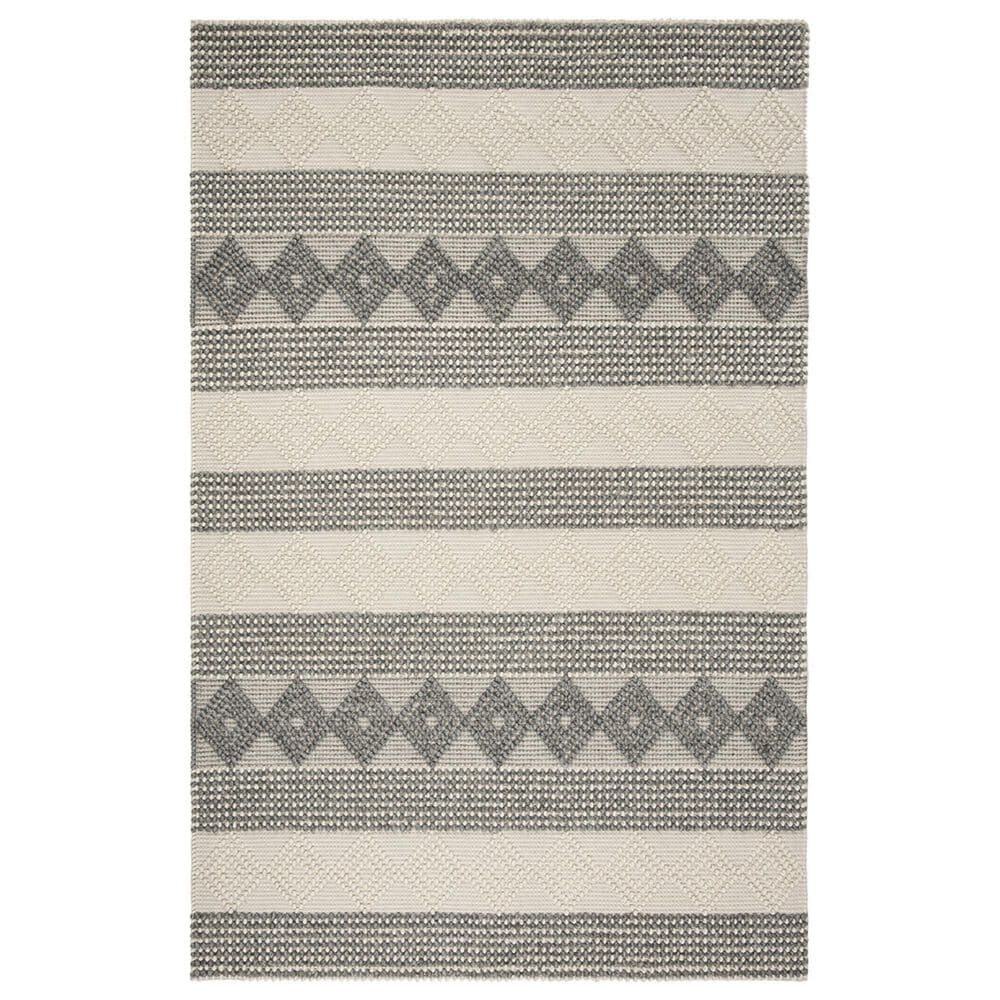 Safavieh Natura NAT105F 3" x 5" Grey and Ivory Area Rug, , large