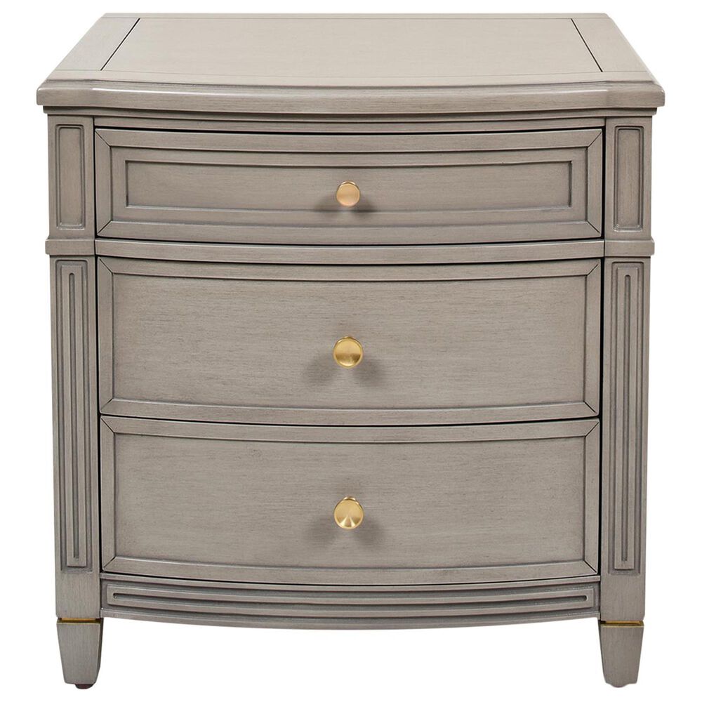 Jennifer Taylor Home Dauphin End Table in Grey Cashmere NFM