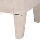 Baxton Studio Leyna 3-Drawer End Table in Beige, , large