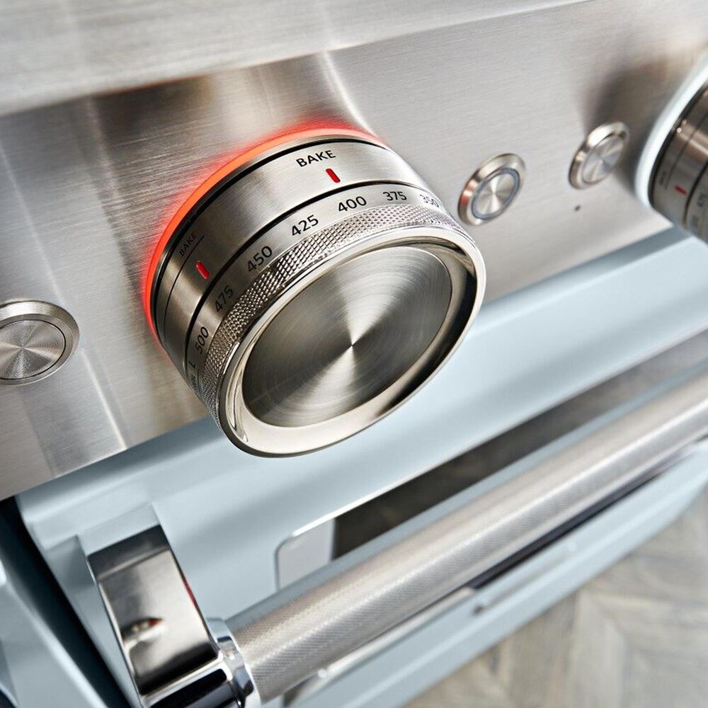 KitchenAid 6.3 Cu. Ft. Freestanding Double Oven Dual Fuel Range with True Convection in Misty Blue, , large