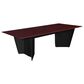 Regency Global Sourcing Array 96" Conference Table in Black and Mahogany, , large