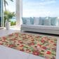 Dalyn Rug Company Wonderland WN30 5" x 7"6" Gold Indoor/Outdoor Area Rug, , large