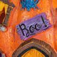 The Gerson Company 2-Piece Halloween Pumpkin House Set in Orange, , large