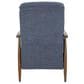 Barcalounger Ashebro Manual Recliner in Tweed Indigo Blue, , large