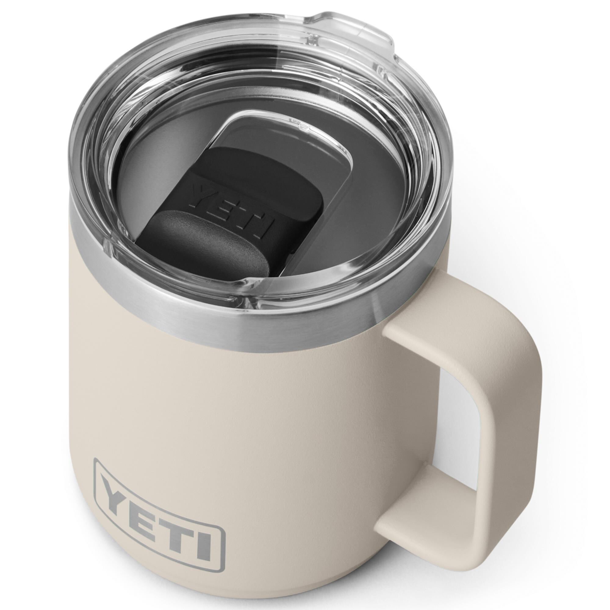 YETI Rambler 10 Oz CL Mug with MagSlider Lid in Cape Taupe