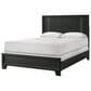 Crown Mark Charlie Queen Panel Bed in Charcoal, , large