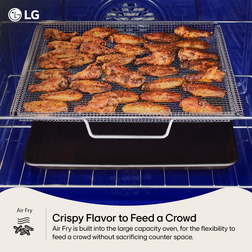 LG 6.3 Cu. Ft. Slide-In Electric Gas Range in Stainless Steel, , large