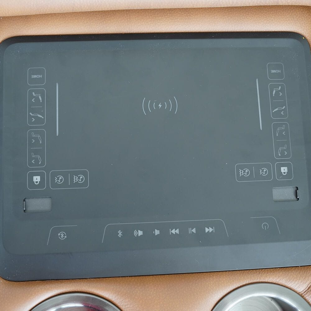 Aurora Furnishings Malta Power Zero Gravity Reclining Loveseat with Vibration in Bourbon, , large