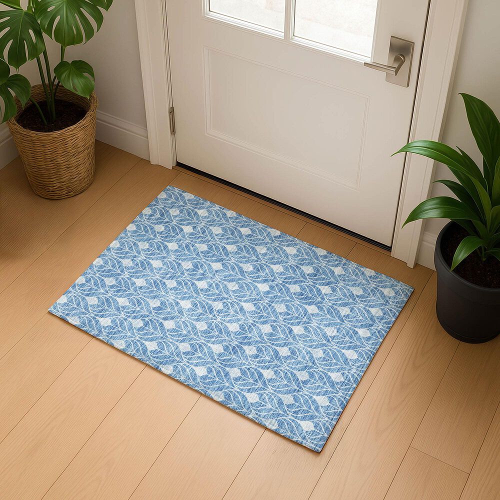 Dalyn Rug Company The Reserve TR10 Denim 2&#39;6&quot; x 3&#39;10&quot; Indoor/Outdoor Area Rug, , large