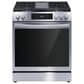 Frigidaire Gallery 3 Piece Kitchen Package with 27.8 Cu. Ft. French Door Refrigerator, 30" Front Control Gas Range with Total Convection, and 24" Built-In Bar Handle Dishwasher with CleanBoost in Stainless Steel, , large