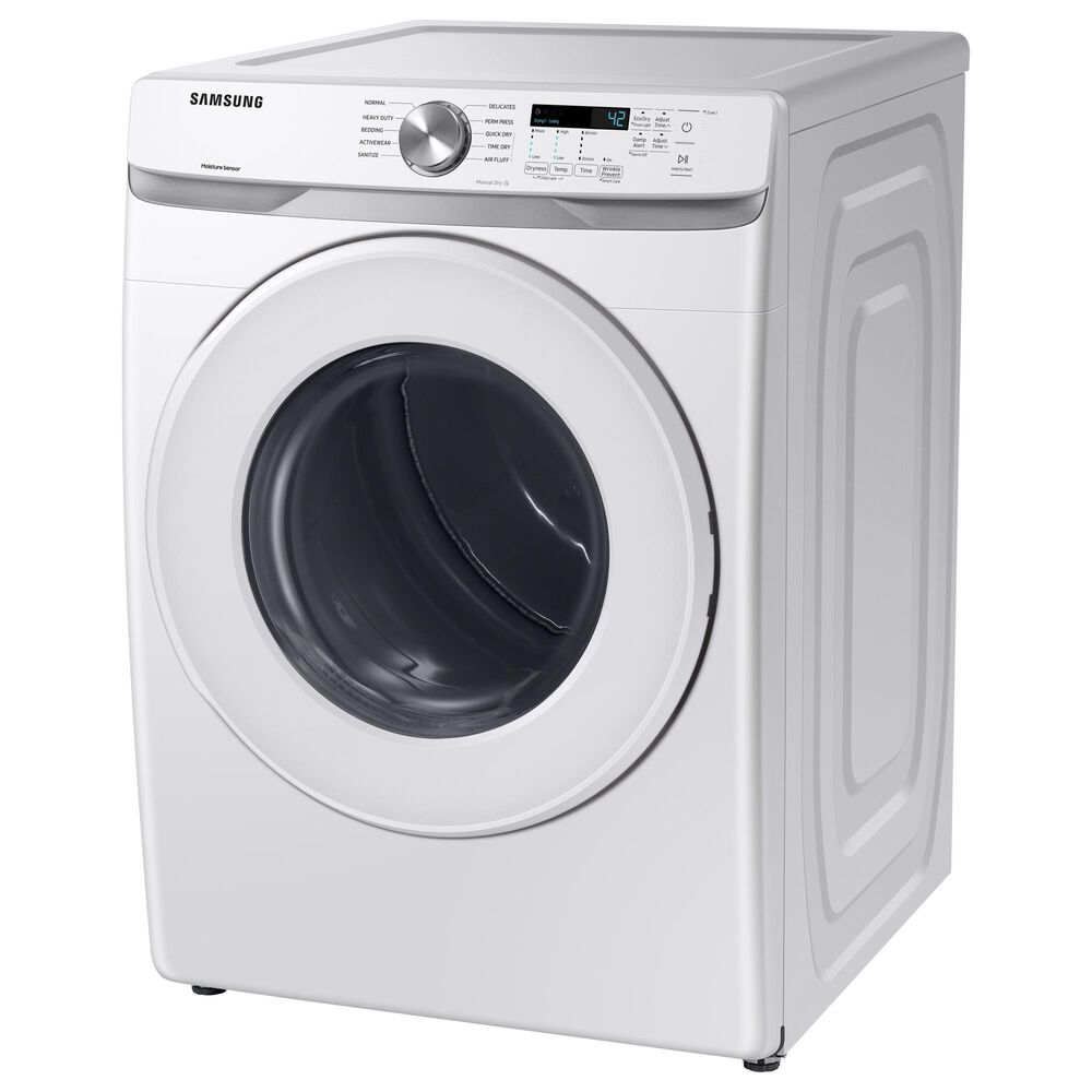 Samsung 7.5 Cu. Ft. Front Load Long Vented Electric Dryer in White, , large