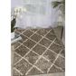 Nourison Brisbane BRI03 8"2" x 10" Stone Area Rug, , large