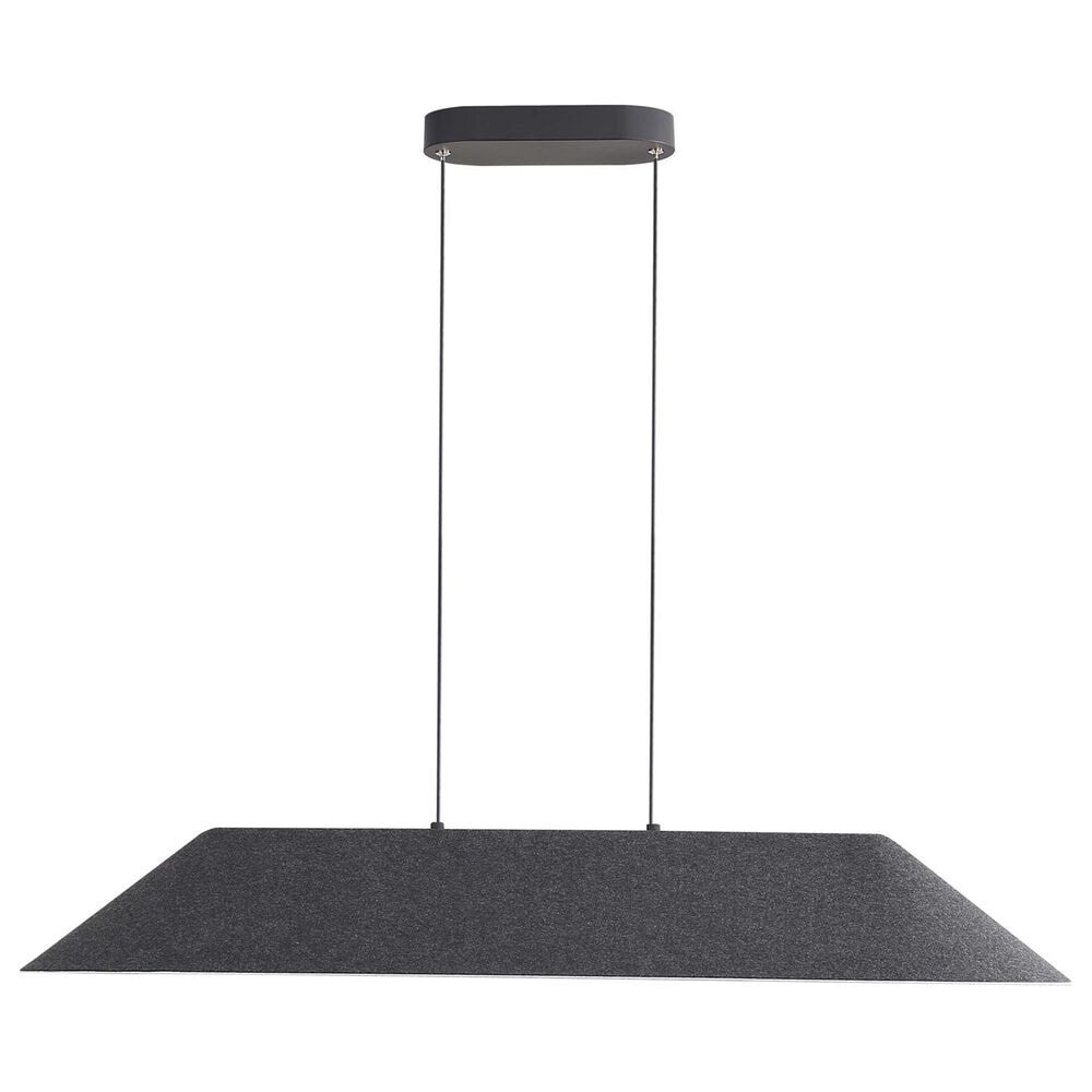 Golden Lighting Faroe 43" 1-Light LED Pendant in Flecked Black and Grey, , large