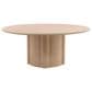 Blue Sun Designs Quintin and Jacquelyn 7-Piece Round Dining Set in Light Natural, , large
