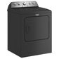 Maytag 7.0 Cu. Ft. Front Load Gas Dryer with Steam-Enhanced Cycles in Volcano Black, , large