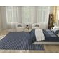 Nourison Twist Reversible 8" x 10" Navy Indoor/Outdoor Area Rug, , large