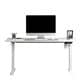 Sauder 60" Sit/Stand Desk in White, , large