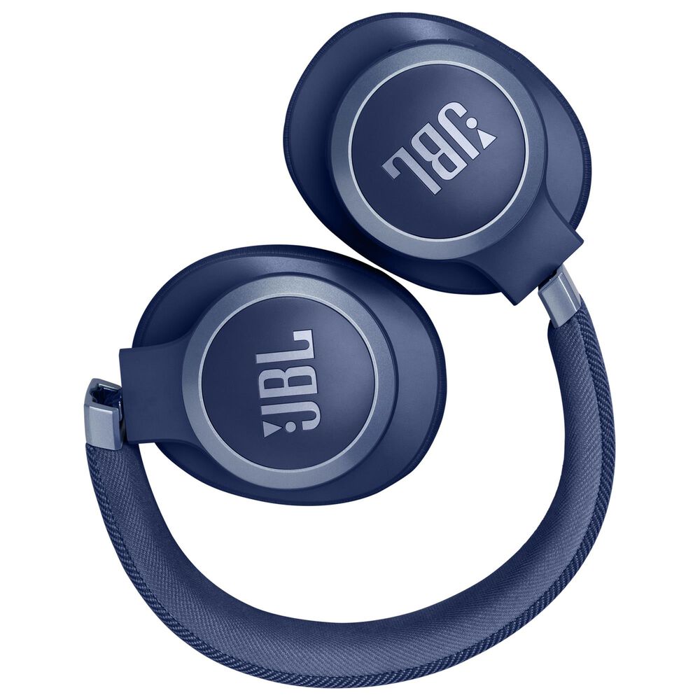 JBL Wireless Over-Ear Headphones with True Adaptive Noise Cancelling in Blue, , large