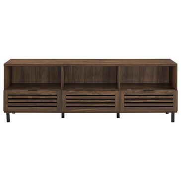 Walker Edison Jackson 70" TV Console in Dark Walnut, , large