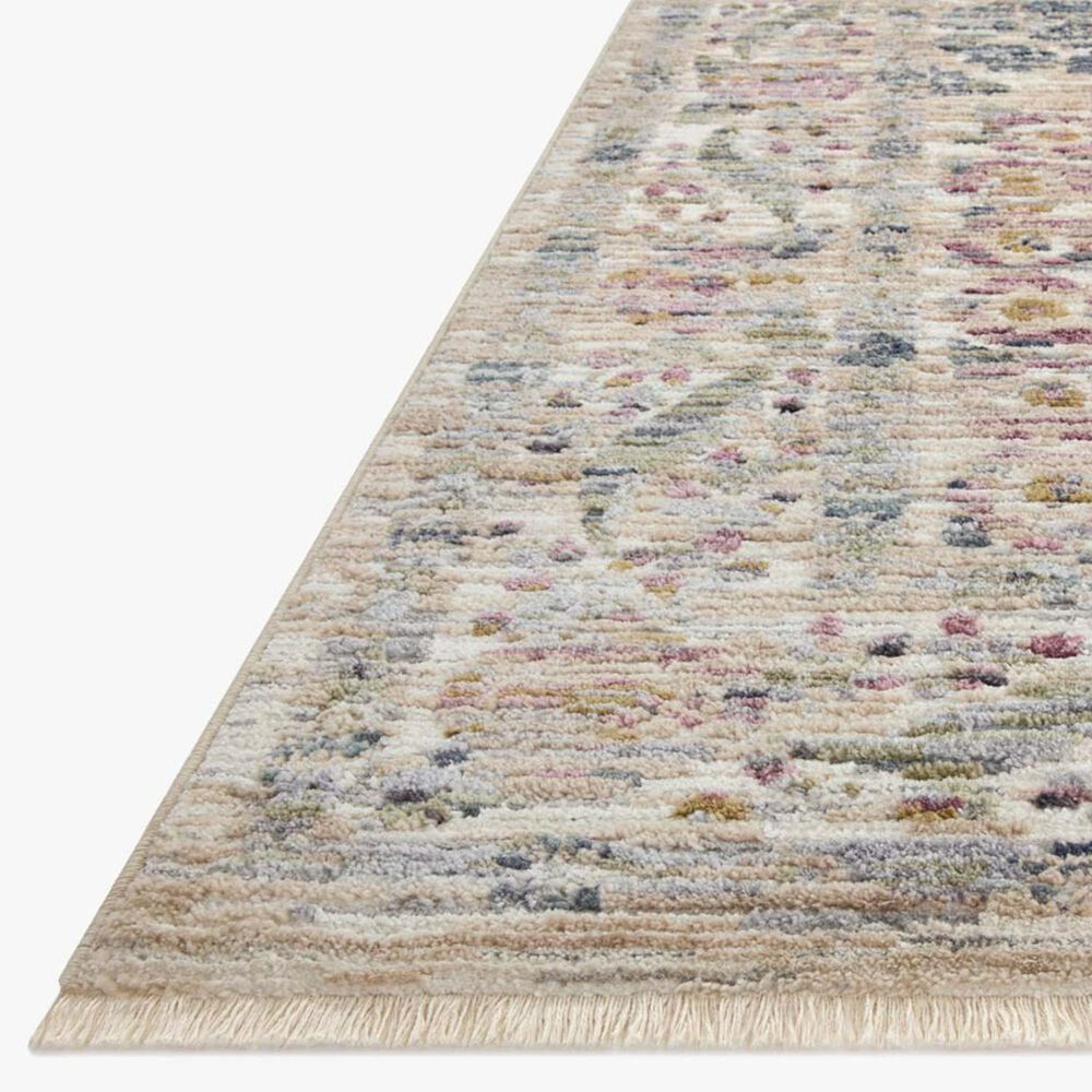 Rifle Paper Co Crafted by Cloth and Company Provence 2&#39;6&quot; x 4&#39; Fleur Ivory Area Rug, , large