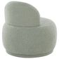 Lumisource Kimi Accent Chair in Green Sherpa, , large
