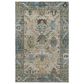 Dalyn Rug Company Silk Road Aqua, Ivory, Teal, Aloe, Brown, Taupe and Beige 5" x 7"6" Area Rug, , large
