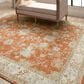 Karastan Adalia Iznik 10" x 14" Rust Area Rug, , large