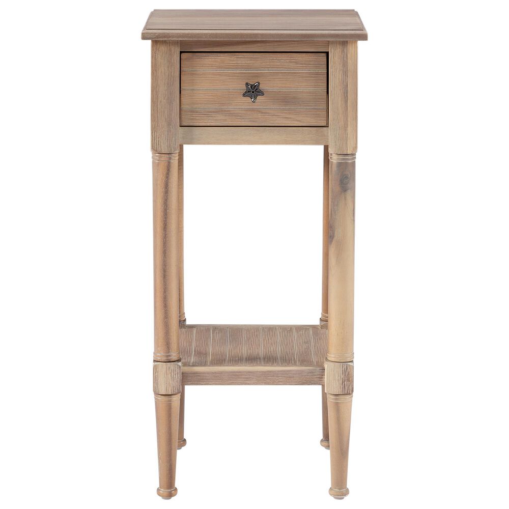 Linon Home Decor Seaboard End Table in Natural, , large