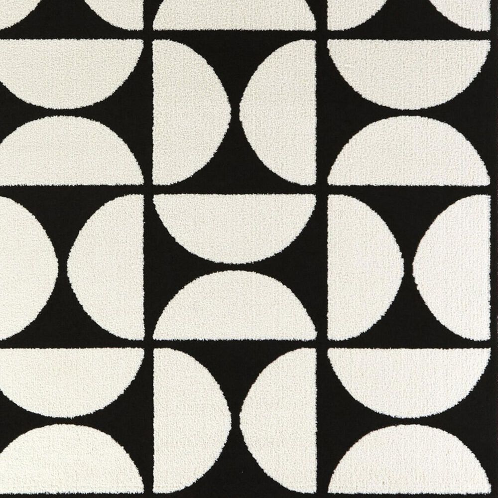 Balta Rugs Bartholdi 5&#39;3&quot; x 7&#39; Black Area Rug, , large