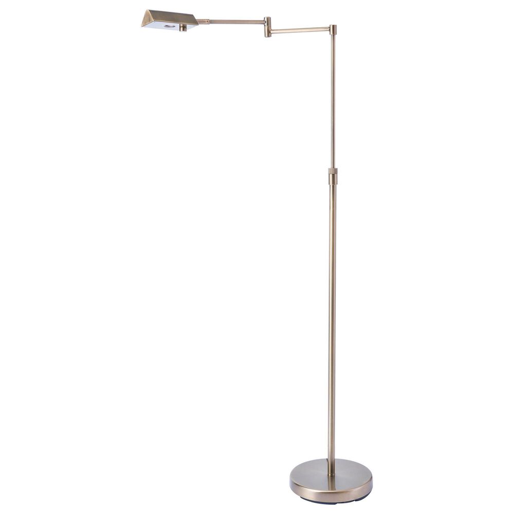 Lite Source Pharma LED Floor Lamp in Antique Brass, , large