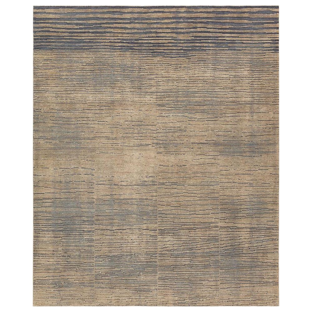 Jaipur Bezem Alora Blue and Tan 10" x 14" Area Rug, , large