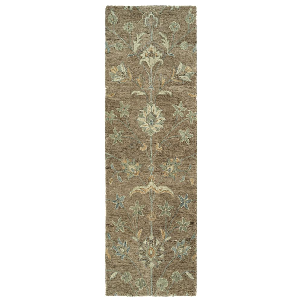 Kaleen Rugs Chancellor 2"6" x 8" Brown, Taupe, Fawn, Sage and Spa Runner, , large