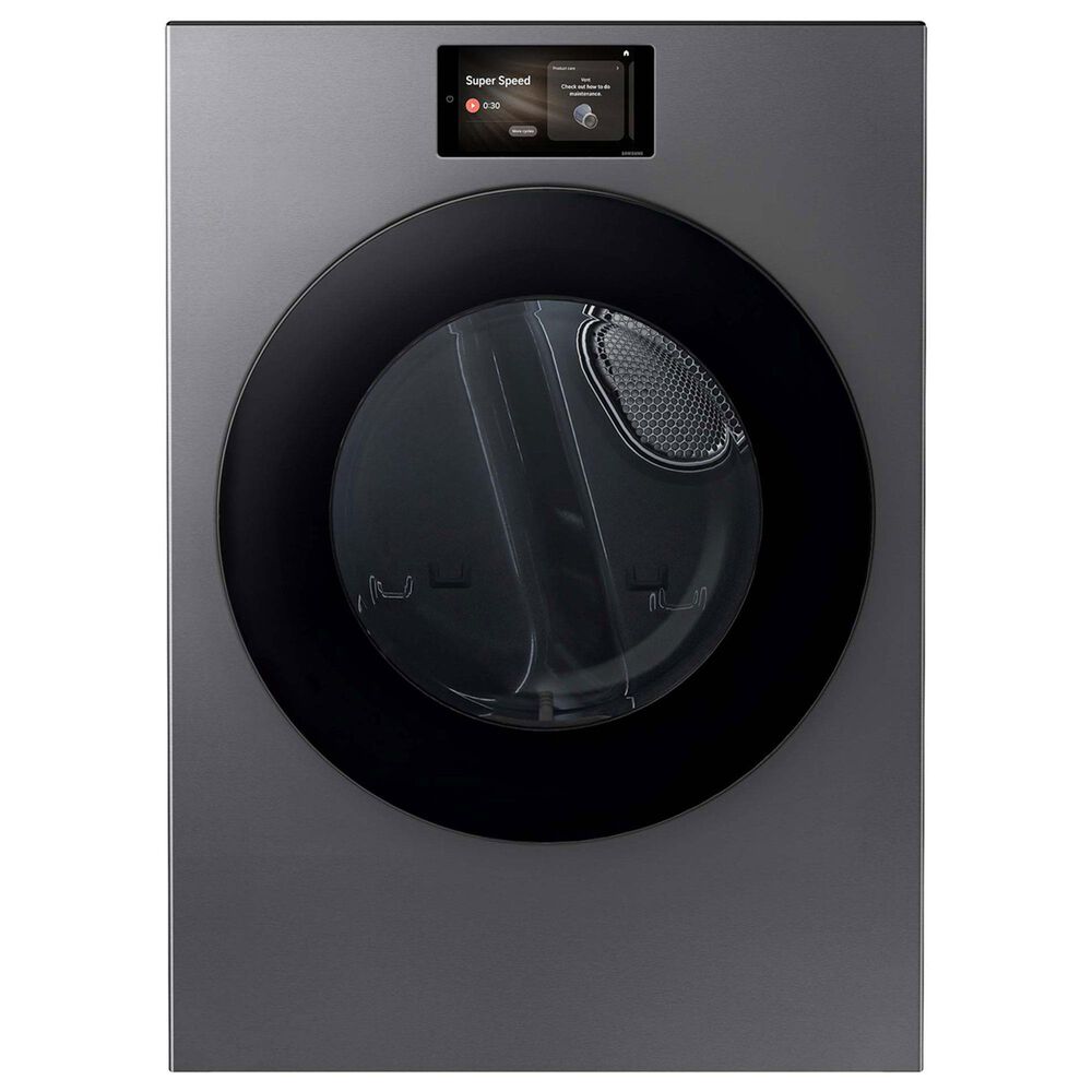 Samsung Bespoke 7.6 Cu. Ft. Ultra Capacity Front Load Gas Dryer with AI Home and AI OptiDry+ in Dark Steel, , large