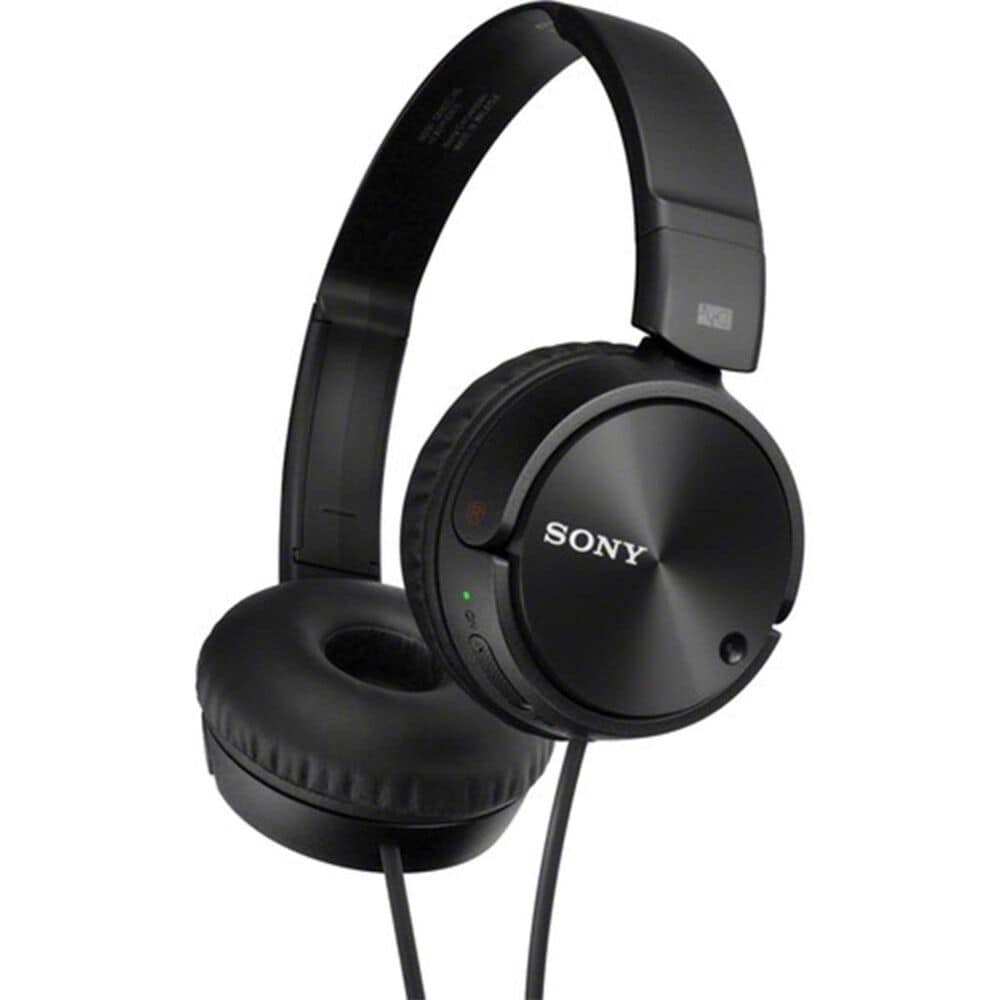Sony Noise Canceling On-Ear Headphones in Black, , large