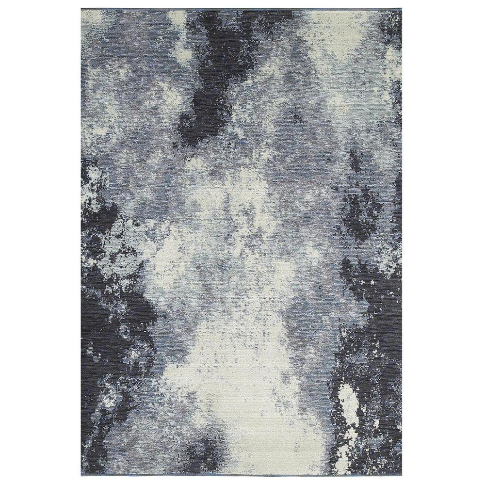 Oriental Weavers Evolution 8000B 5"3" x 7"3" Navy Area Rug, , large