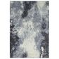 Oriental Weavers Evolution 8000B 5"3" x 7"3" Navy Area Rug, , large