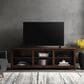 Walker Edison Essential 70" TV Stand in Dark Walnut, , large