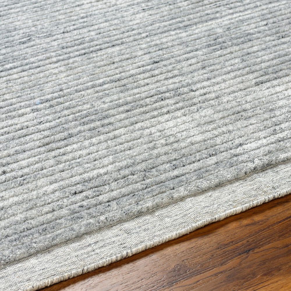 Surya Yasmin 2&#39; x 3&#39; Gray, Ivory and Black Area Rug, , large