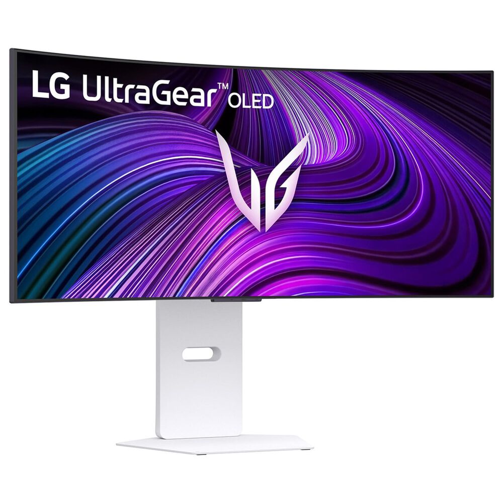 LG 34&quot; UltraGear OLED WQHD Curved Smart Gaming Monitor in White, , large