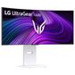 LG 34" UltraGear OLED WQHD Curved Smart Gaming Monitor in White, , large