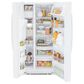 GE Appliances 23 Cu. Ft. Side by Side Refrigerator with External Dispenser in White, , large