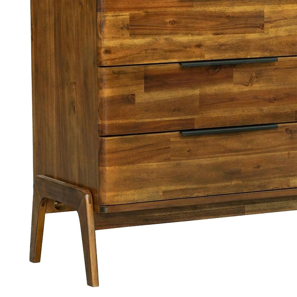 Lh Imports Remix 6-Drawer Dresser in Estelle Brown, , large