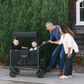Wonderfold Elite Pro 2-Seater Stroller Wagon in Jet Black, , large