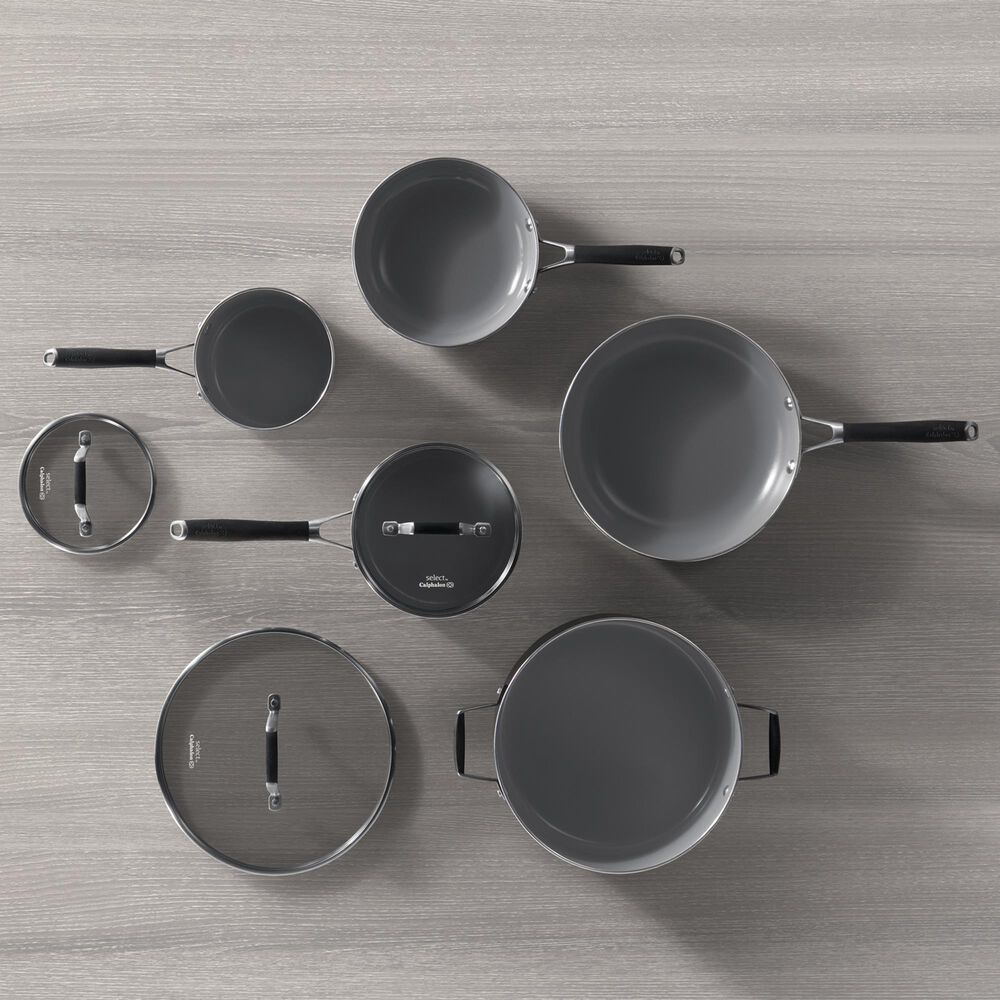 Calphalon 8pc Select Oil Infused Ceramic Nonstick Cookware Set Shop NFM