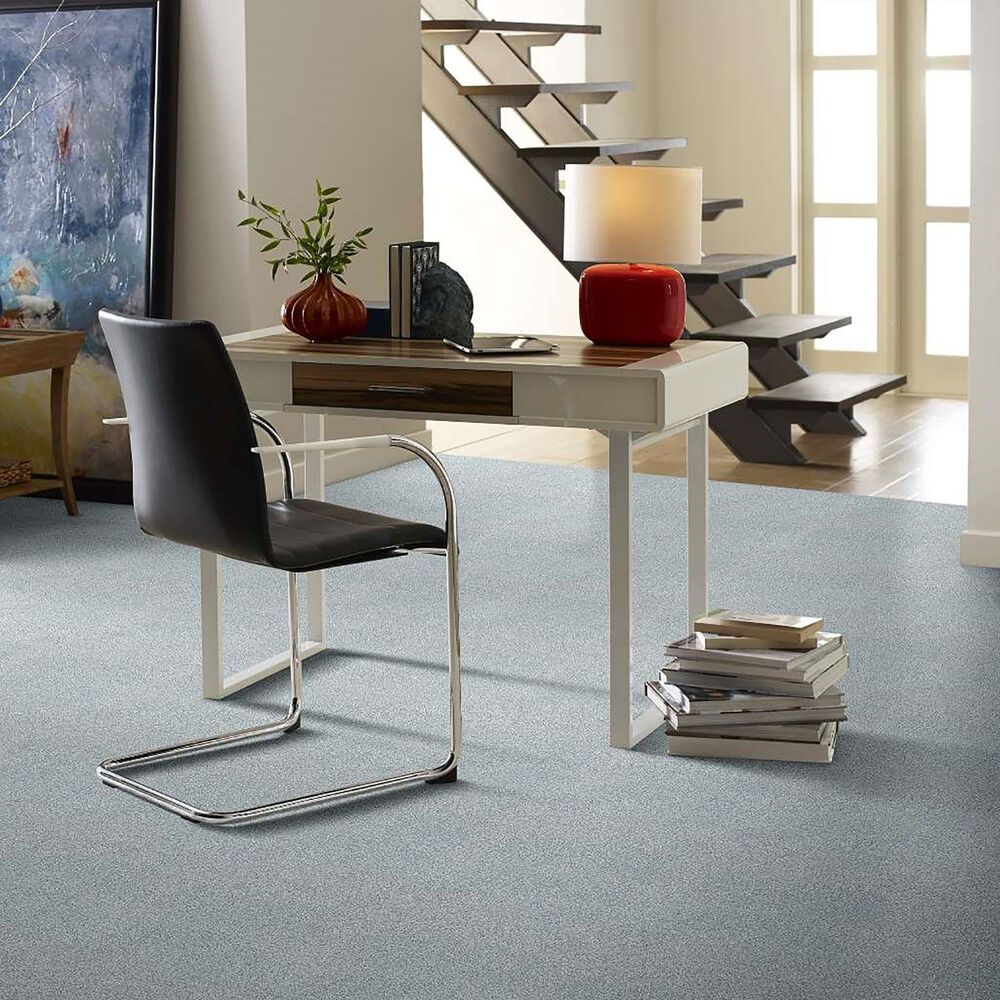 Shaw Find Your Comfort TT Blue Carpet in Polished Silver, , large