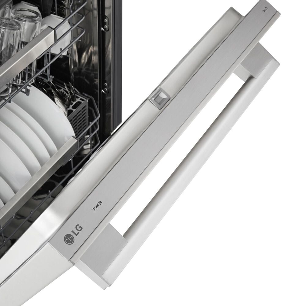 LG 24" Built-In Bar Handle Dishwasher with 3rd Rack in PrintProof Stainless Steel, , large